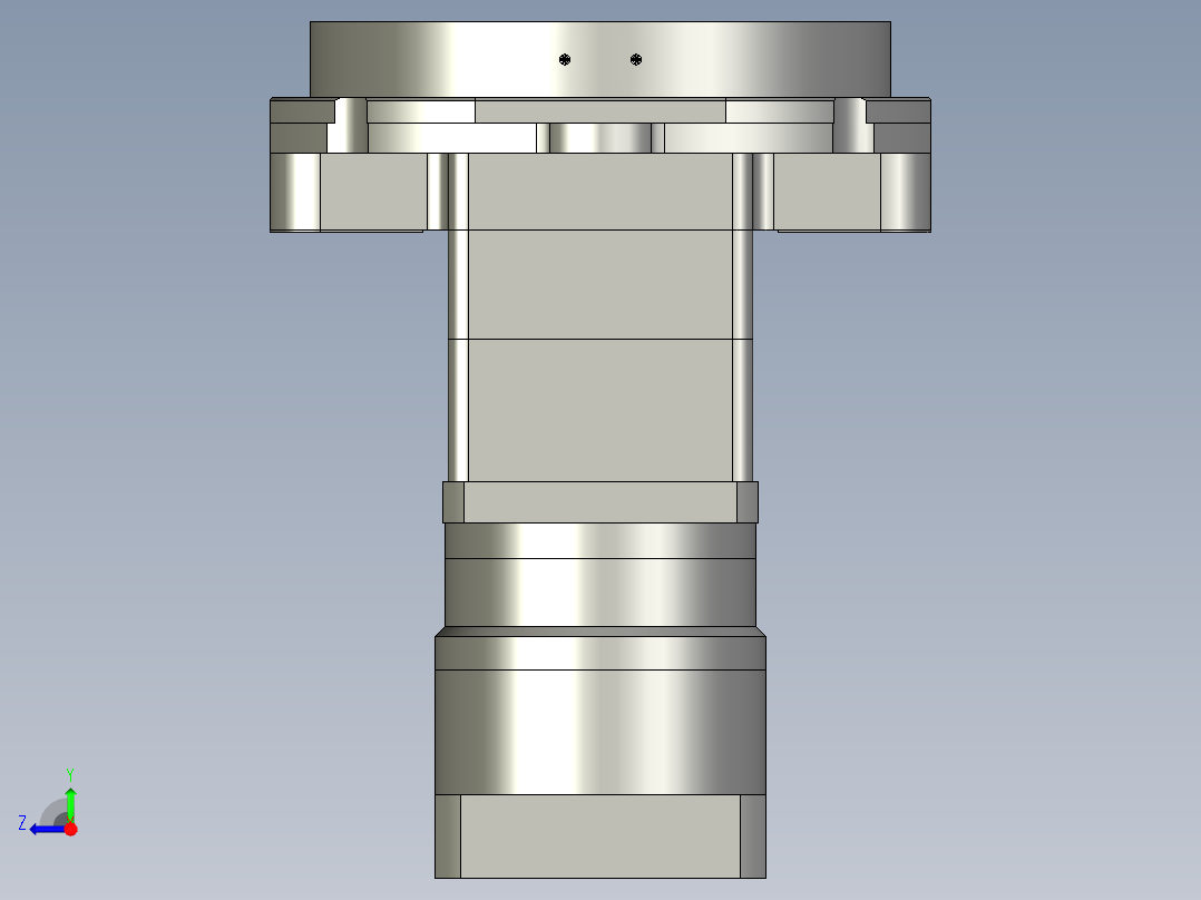 中空旋转平台KFN130-L2-50-NM5(65)右视图