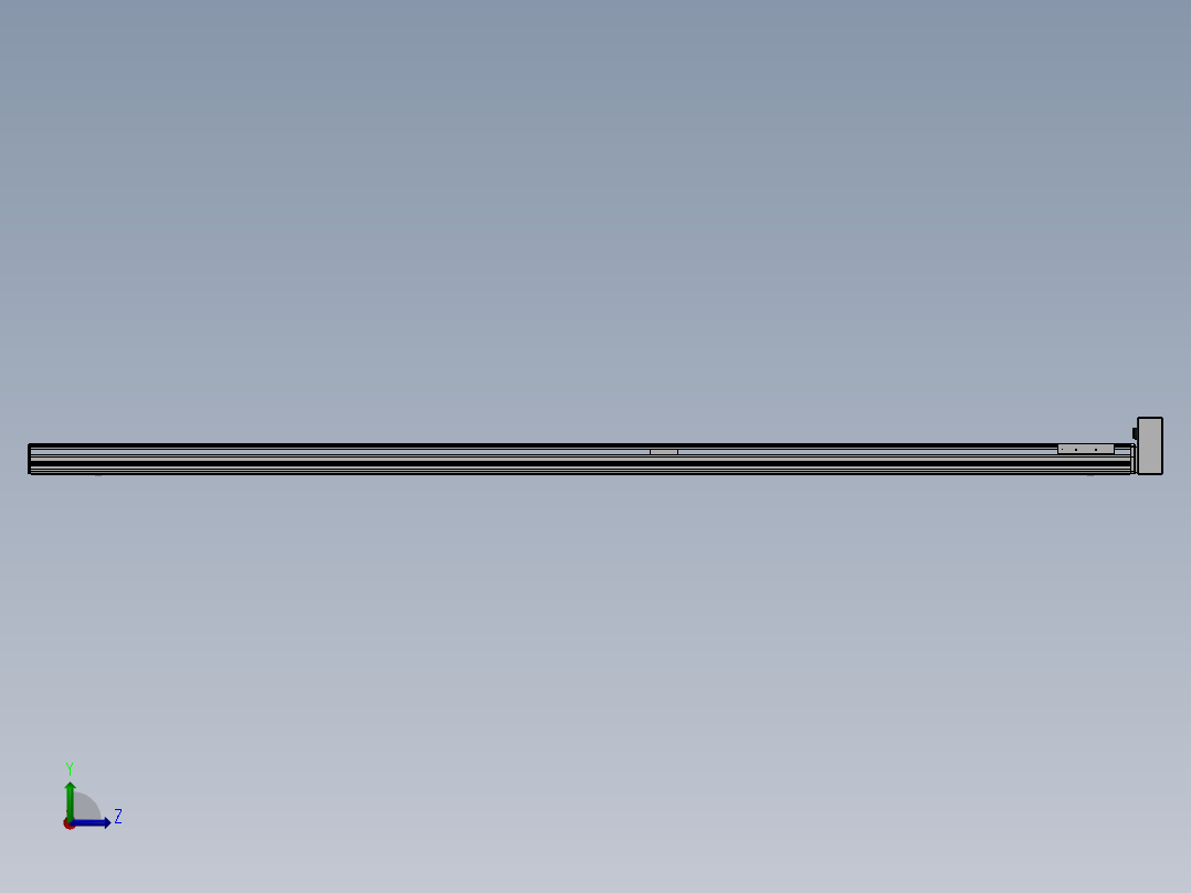 精密模组MT140-L110-2500-LU-M40-C4左视图