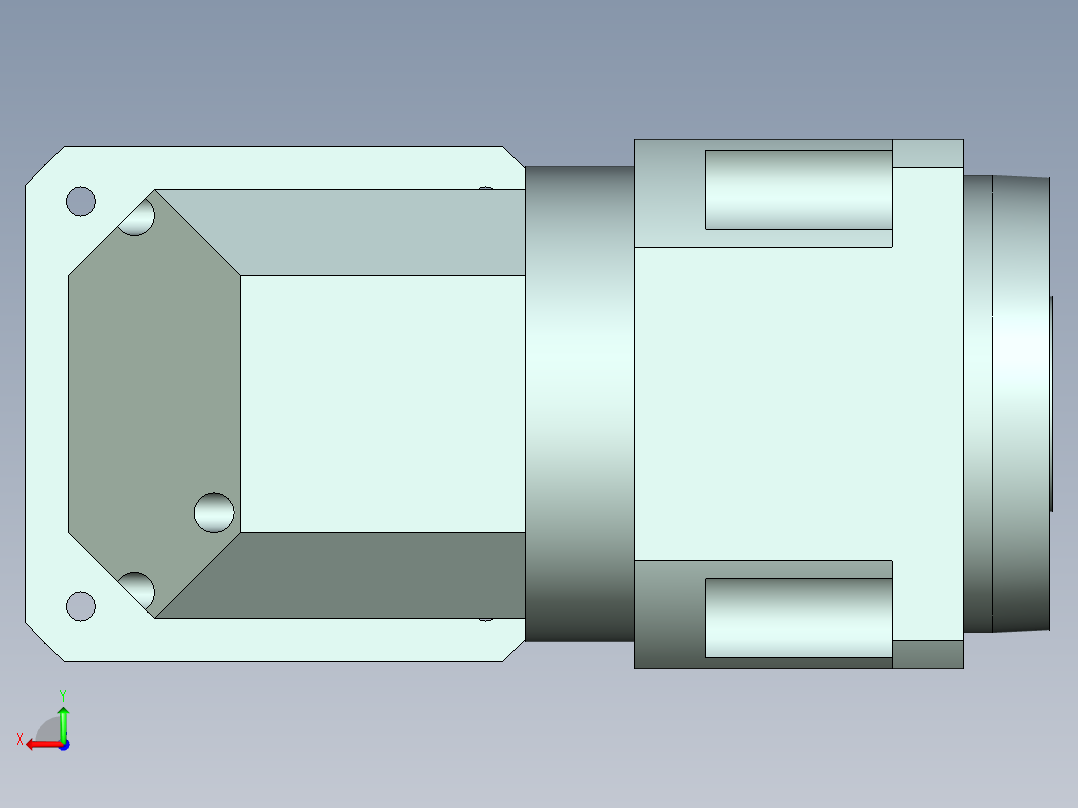 直齿孔ZPLX180-L2 35-114.3-200-M12.stp后视图