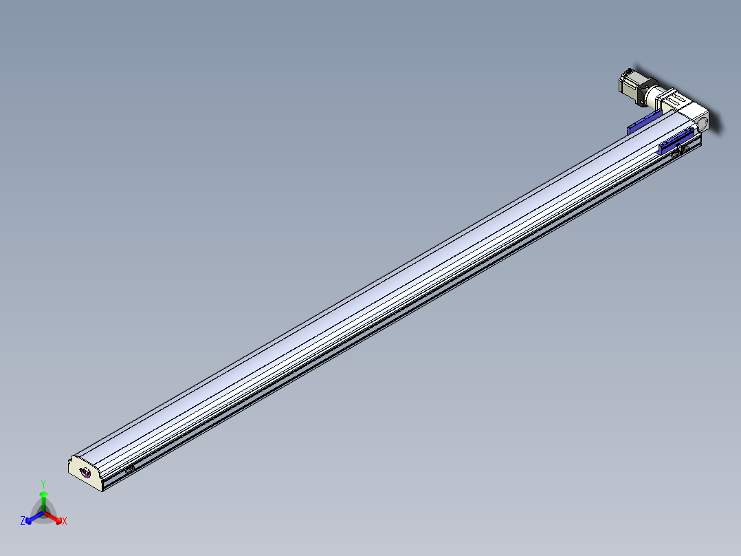 同步带滑台-半封闭B17-L100-S2700-L-P75-D3-N3