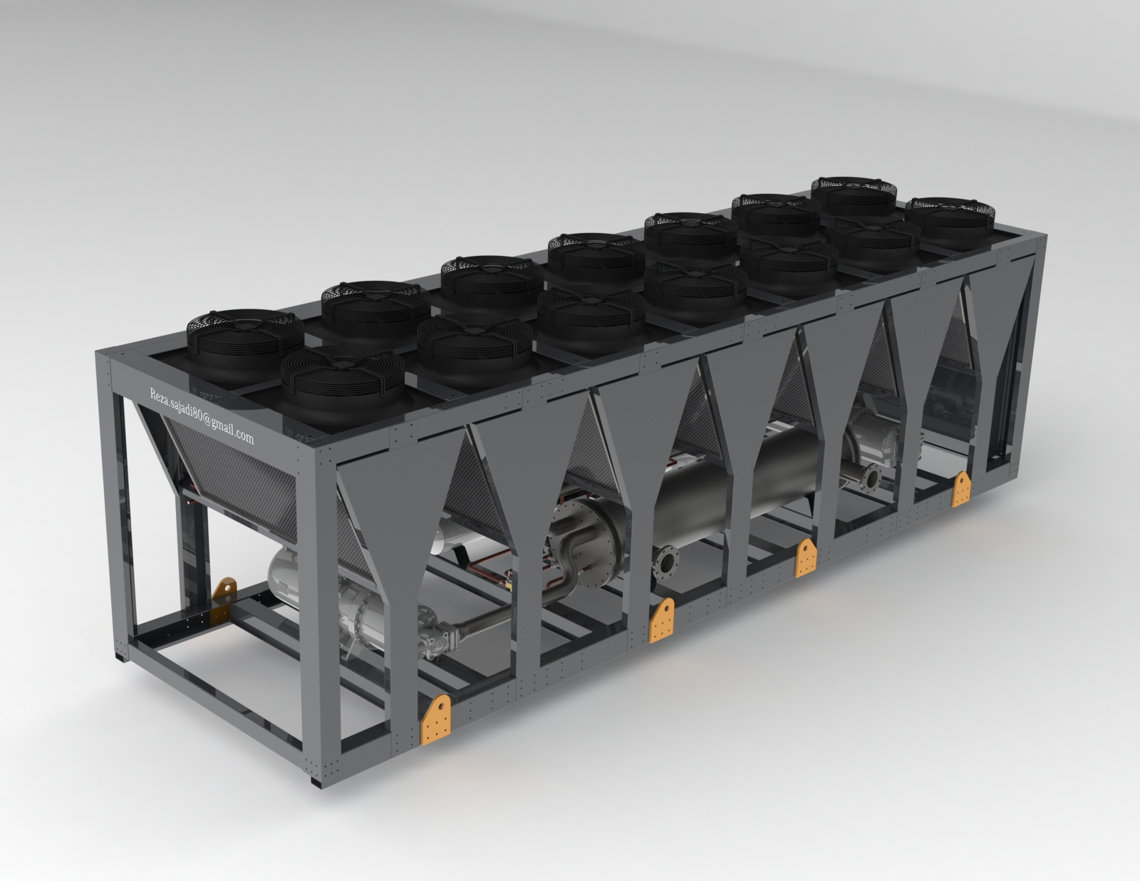 空冷螺旋冷却机