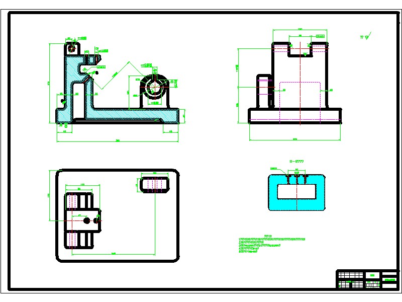 2G021--液压缸头钻孔夹具设计