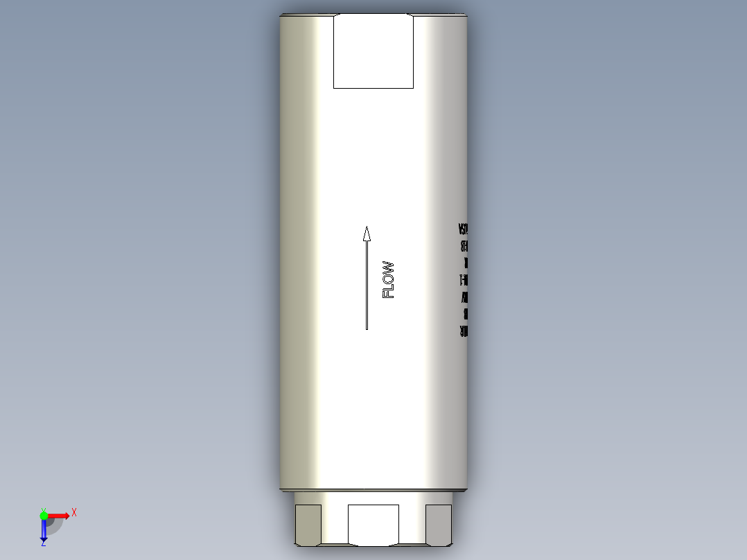 14ST18单向阀俯视图