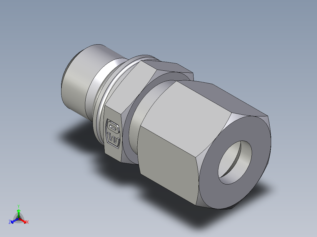 卡套式工业通用硬管接头EO_Male_Stud_connector_GEO08LMCF