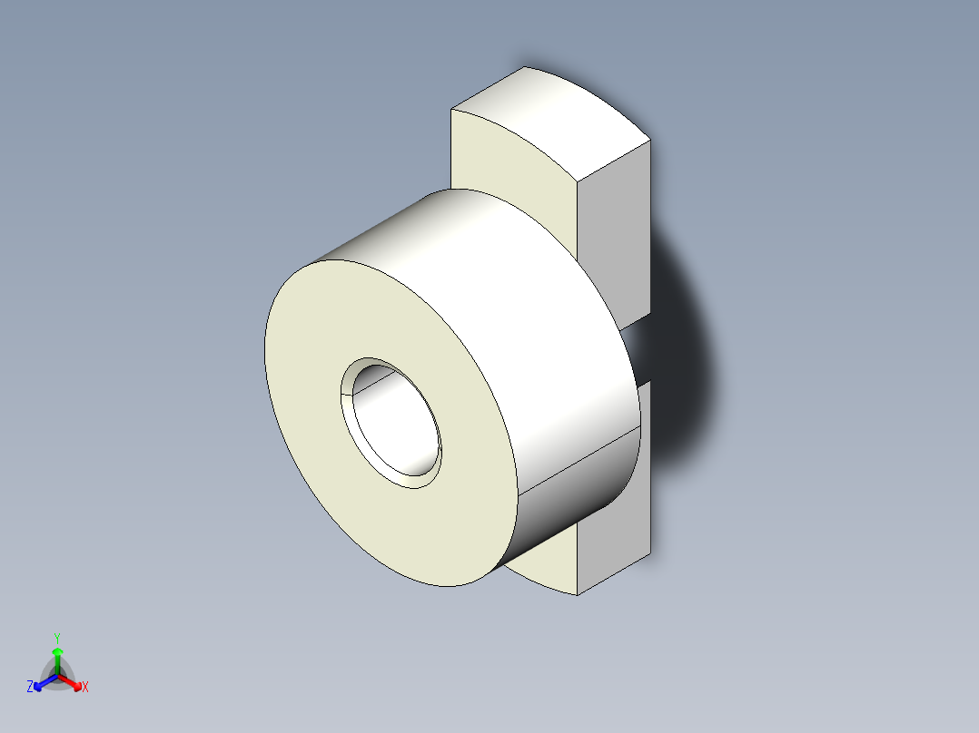 定位配件2311(B)-3D多系列多零件图纸模型正等轴测图