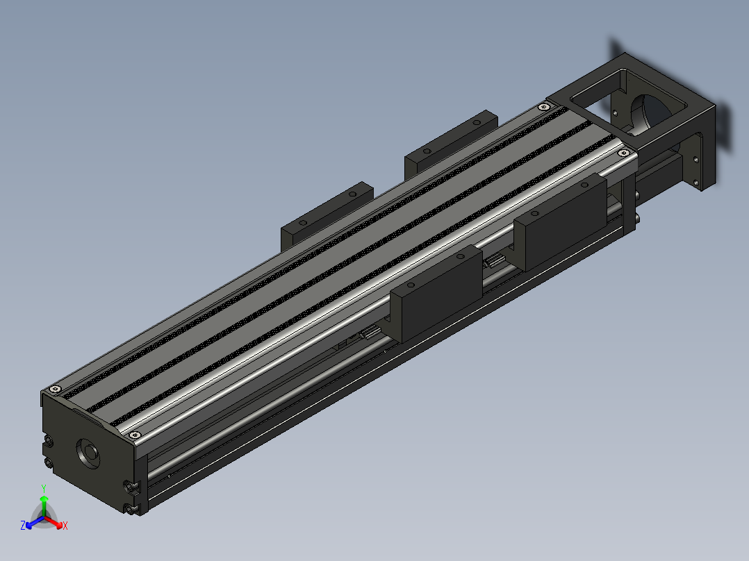 模组MK86-440A2-F0C正等轴测图