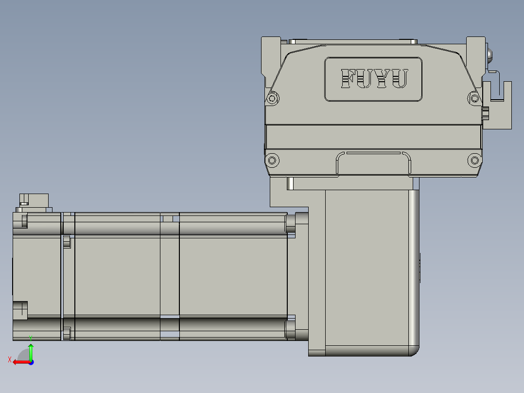 模组FTB10-LD-3000后视图