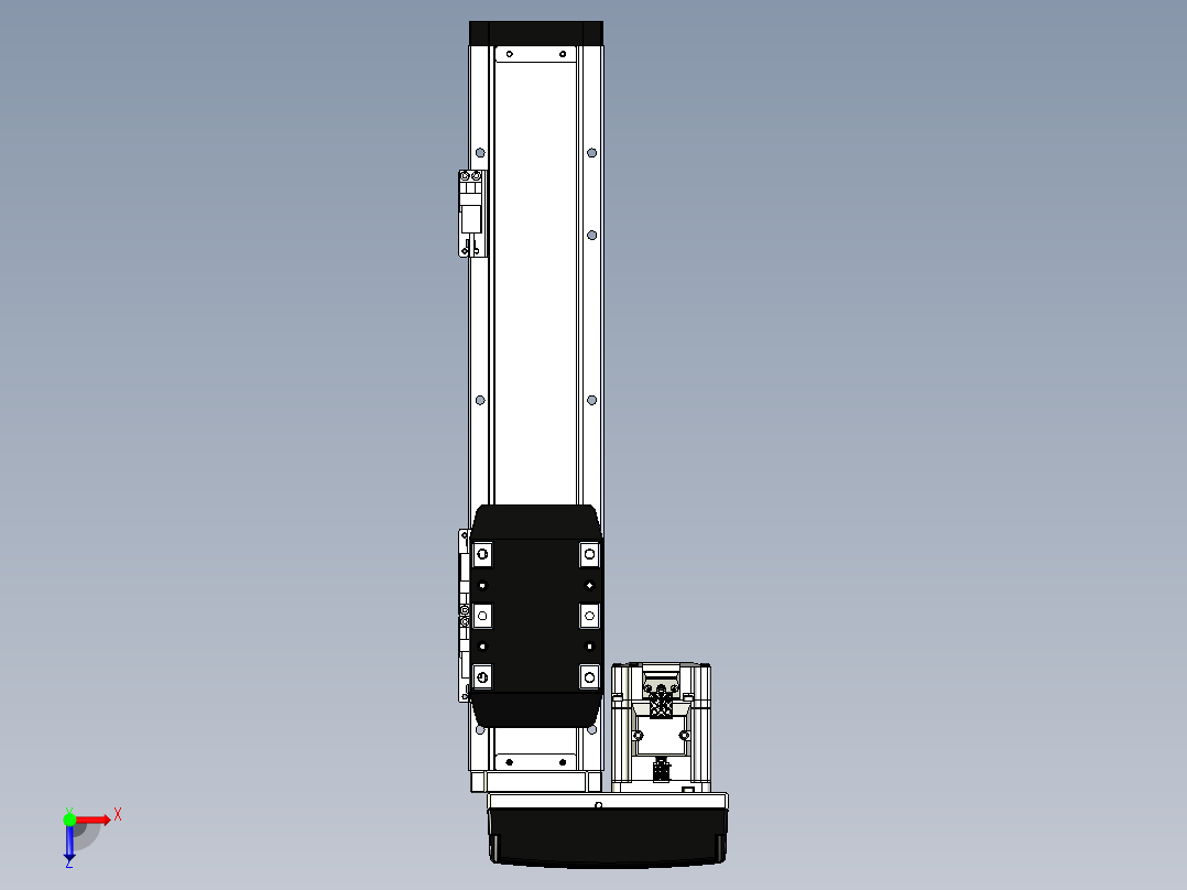 威洛博模组VGTH8-Lx-C-S250-BL-ZP20-D3俯视图