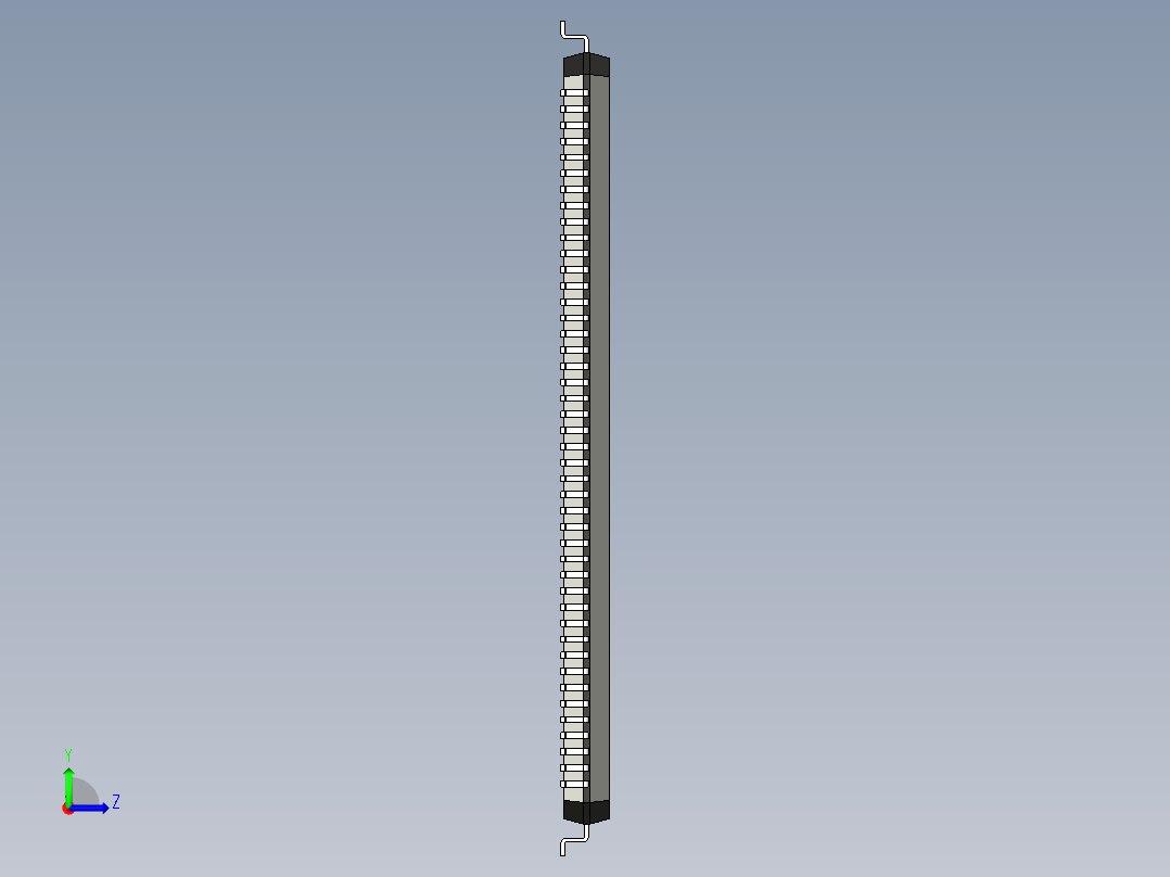 元器件3D封装LQFP176_FPT-176P-M0288左视图