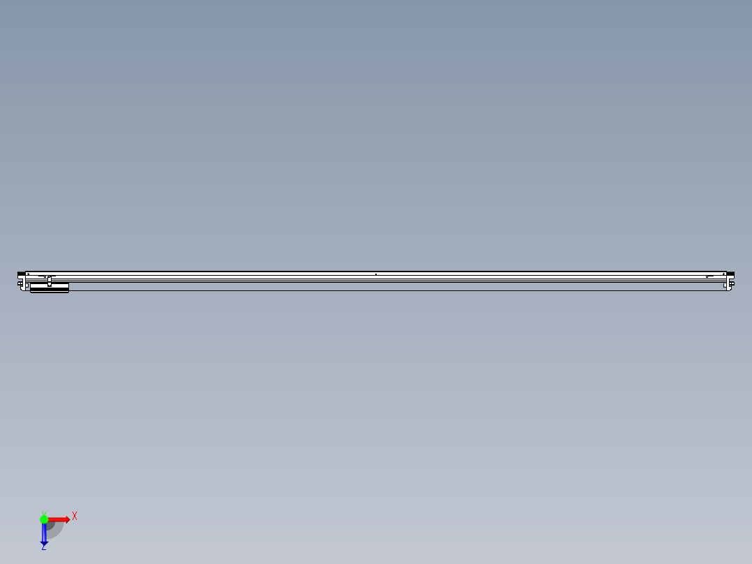 威洛博VL系列3d模型模组VL22H2Y-S3100俯视图
