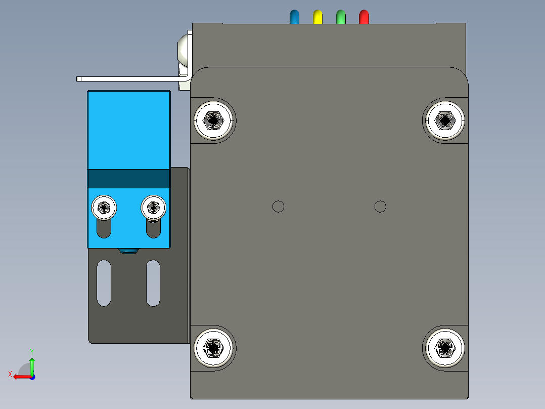 模组FSL60 E400 10C7-BC-B60后视图