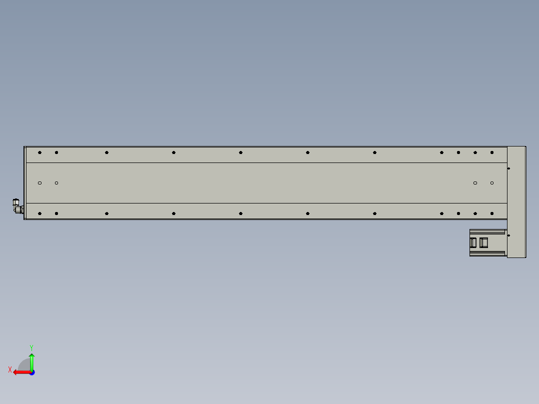 威洛博VC22-S1100-BL-P75后视图