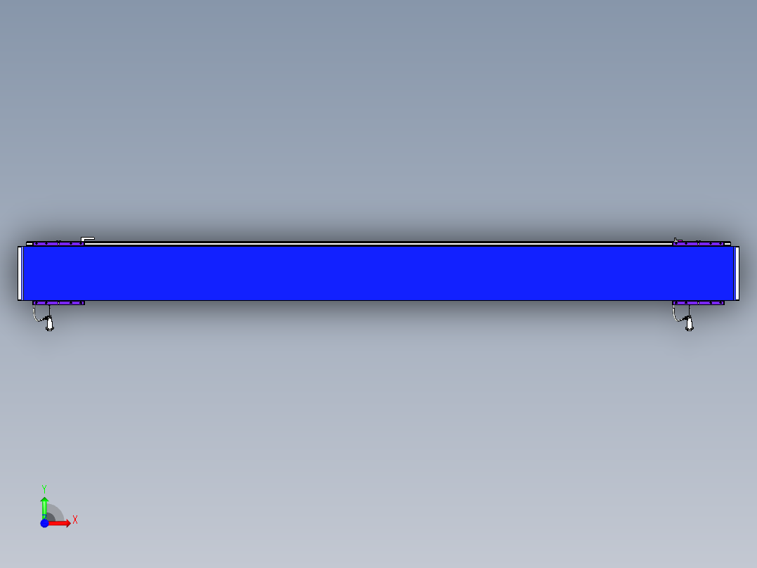 威洛博VL系列直线电机模组-2VL22H3-S2350前视图