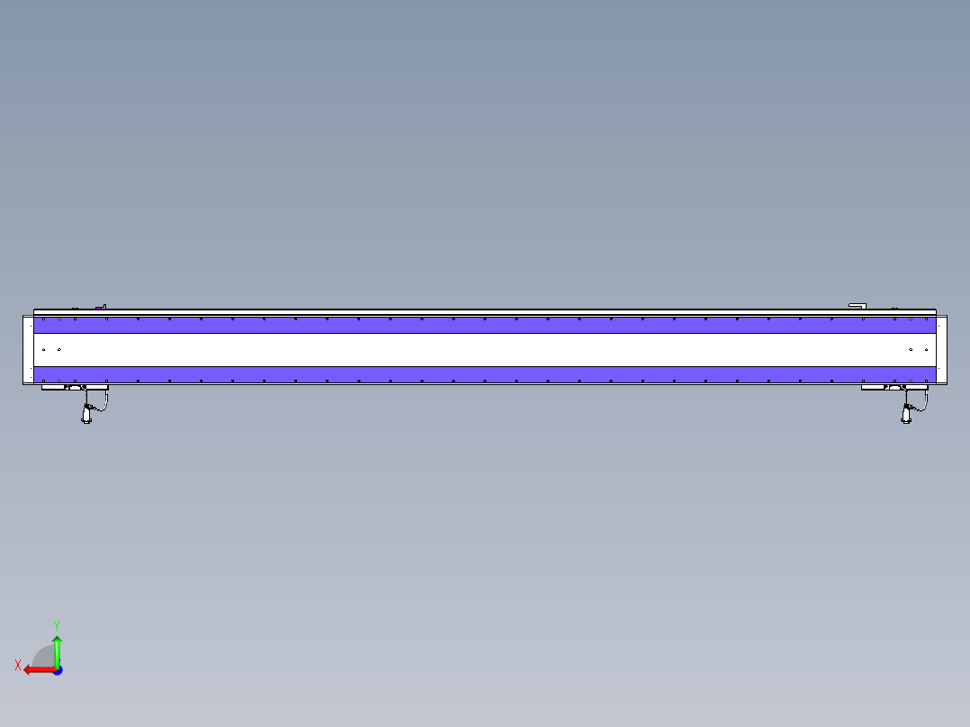 威洛博VL系列直线电机模组-2VL22H3-S2350后视图