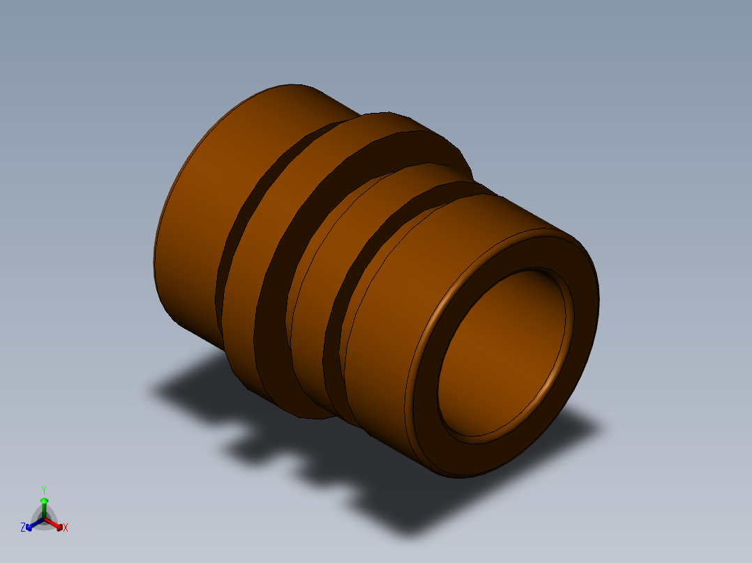 guided ejector bushing_pcs2b正等轴测图