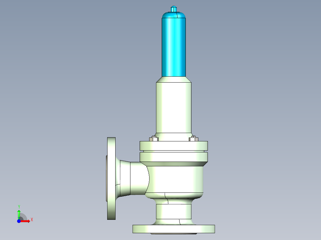阀门模型-DN32___(____)前视图