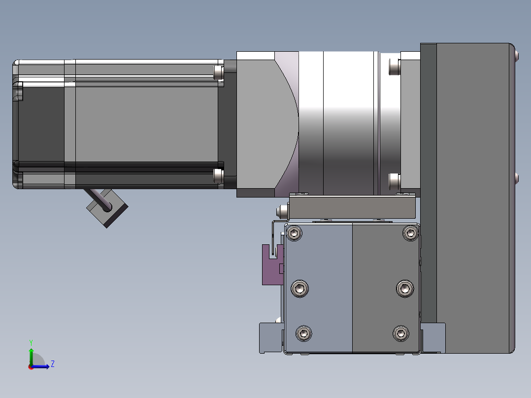 欧规同步带GTB85-LU-750W左视图