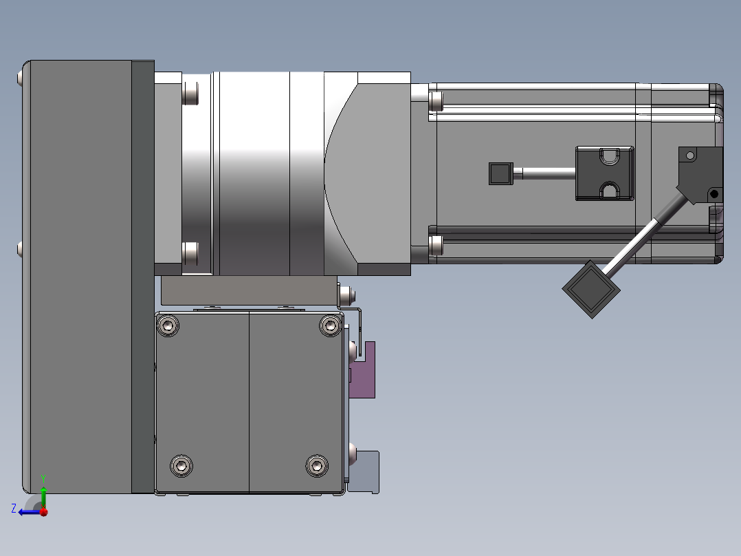 欧规同步带GTB85-LU-750W右视图