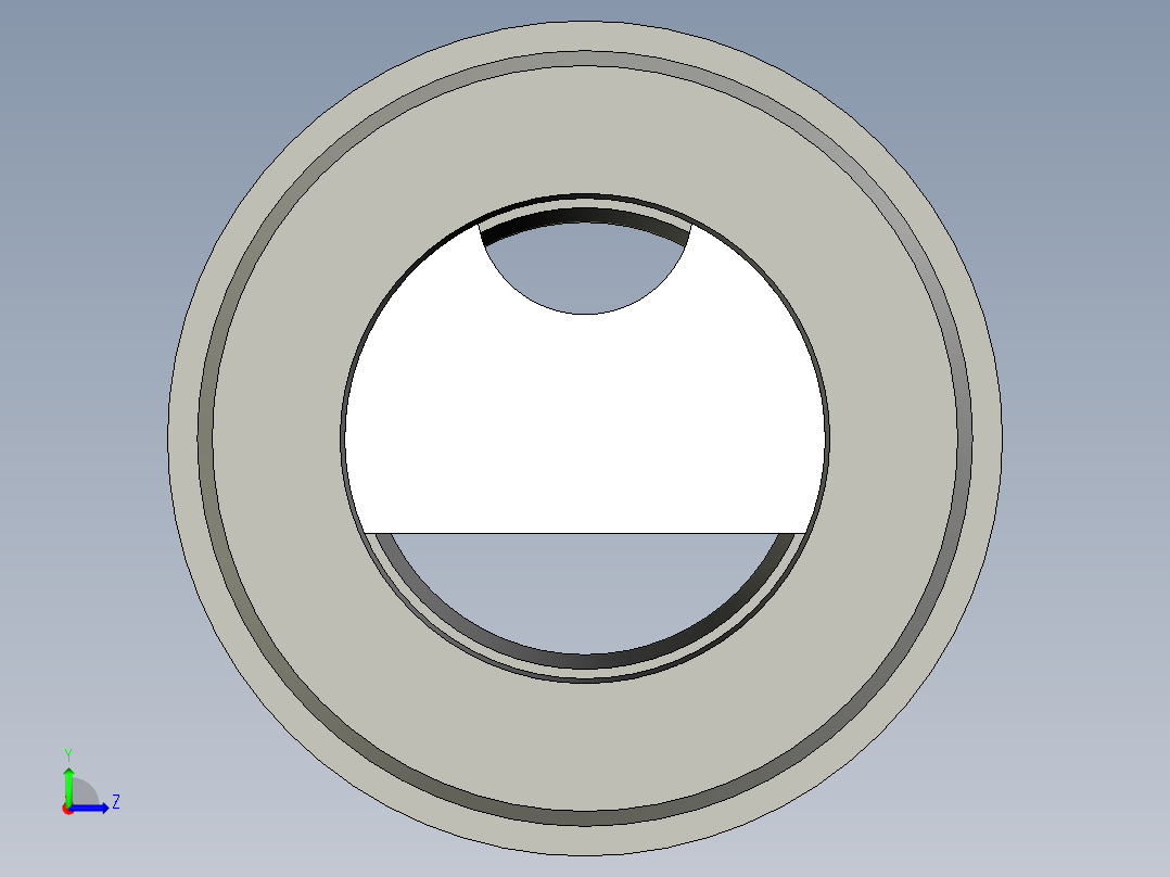 油鏡HRT-3D多系列多零件图纸模型左视图
