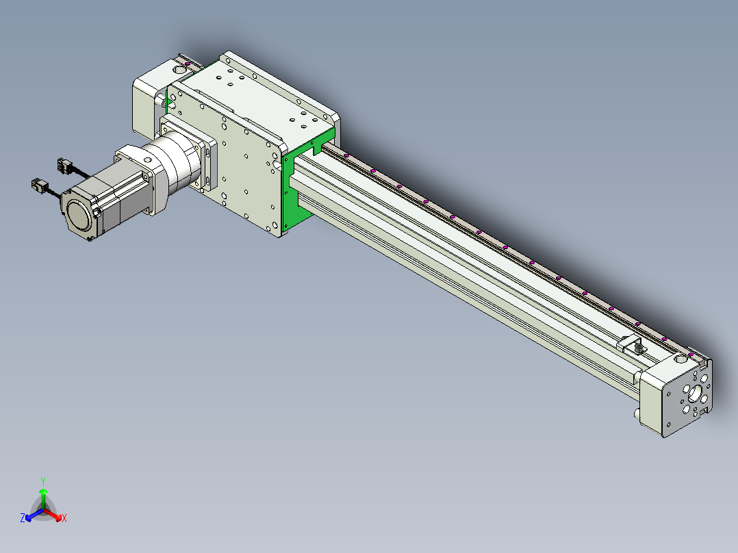 威洛博VG 系列模组VG8Z-L50π-S780-BC-ZP75B-C3-K正等轴测图