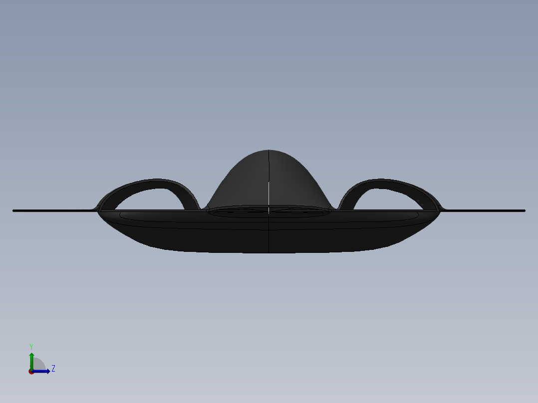 第六代战斗机NGAD左视图