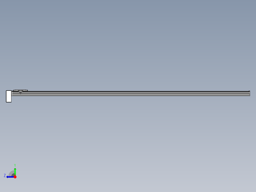 同步带全封闭直线模组TPA-HCB-14D-120-L2800-RP-C-P40-N3右视图