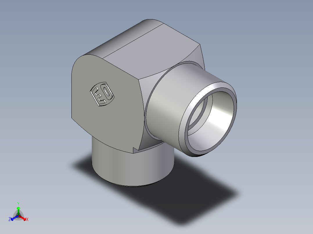 卡套式工业通用硬管接头EO_Union_elbow_W12LCFX