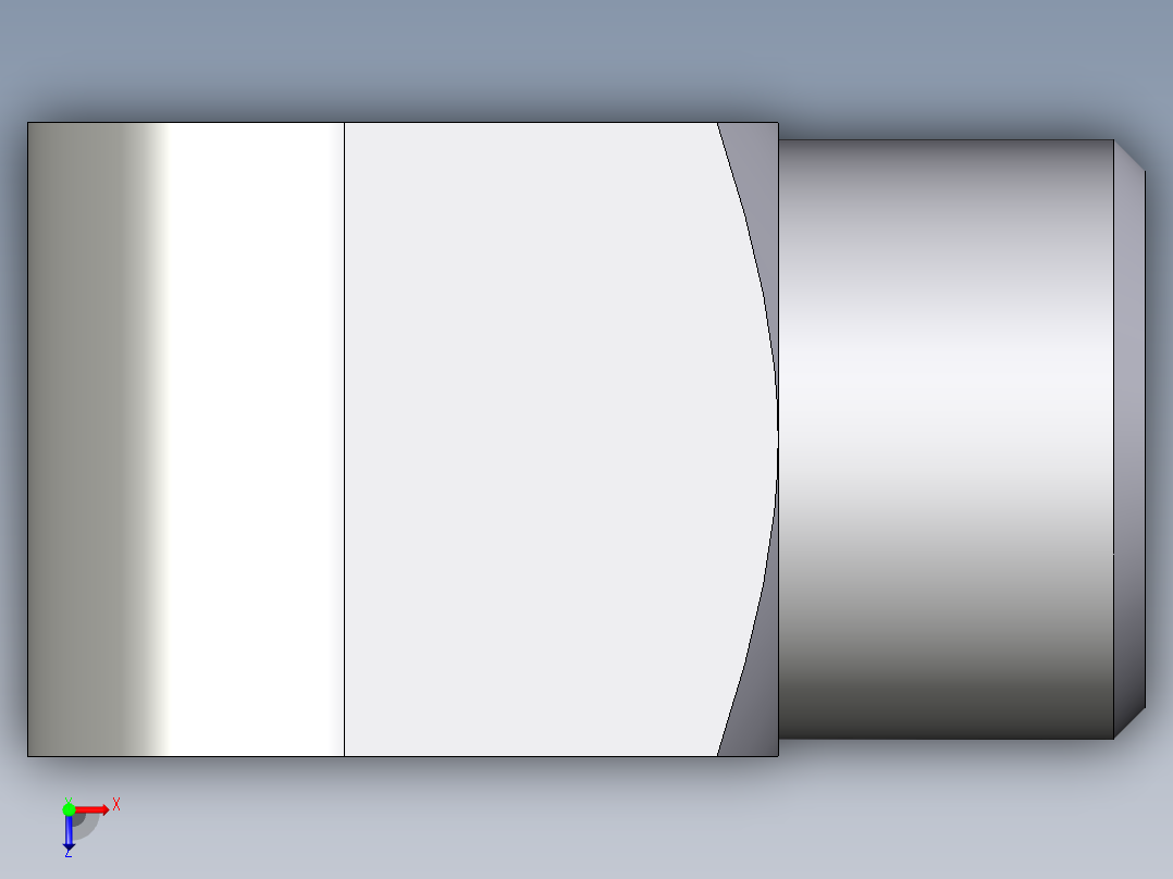 卡套式工业通用硬管接头EO_Union_elbow_W12LCFX俯视图