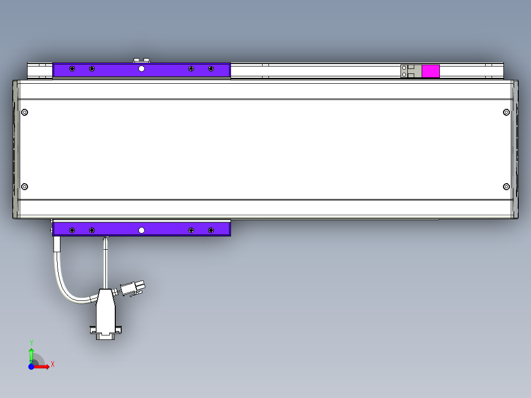 威洛博VL系列3d模型模组VL14S2Y-S250前视图