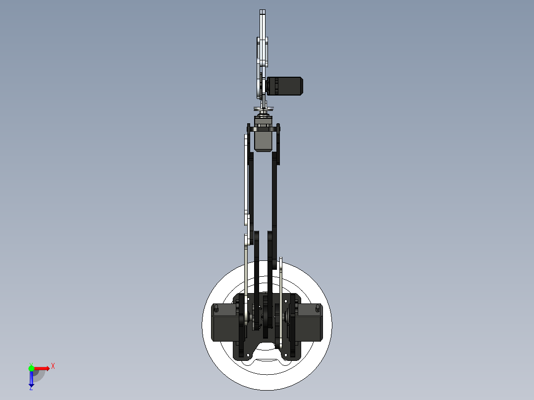 robotic arm v1俯视图