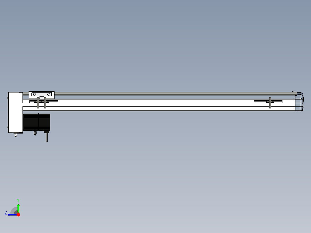Toyo东佑达直线模组-ETH12-800-BM-200W右视图