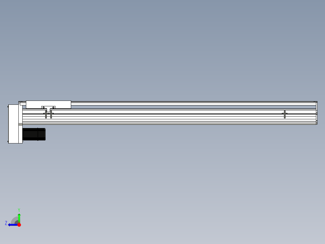 Toyo东佑达直线模组-ETH22-1200-BM-400W右视图