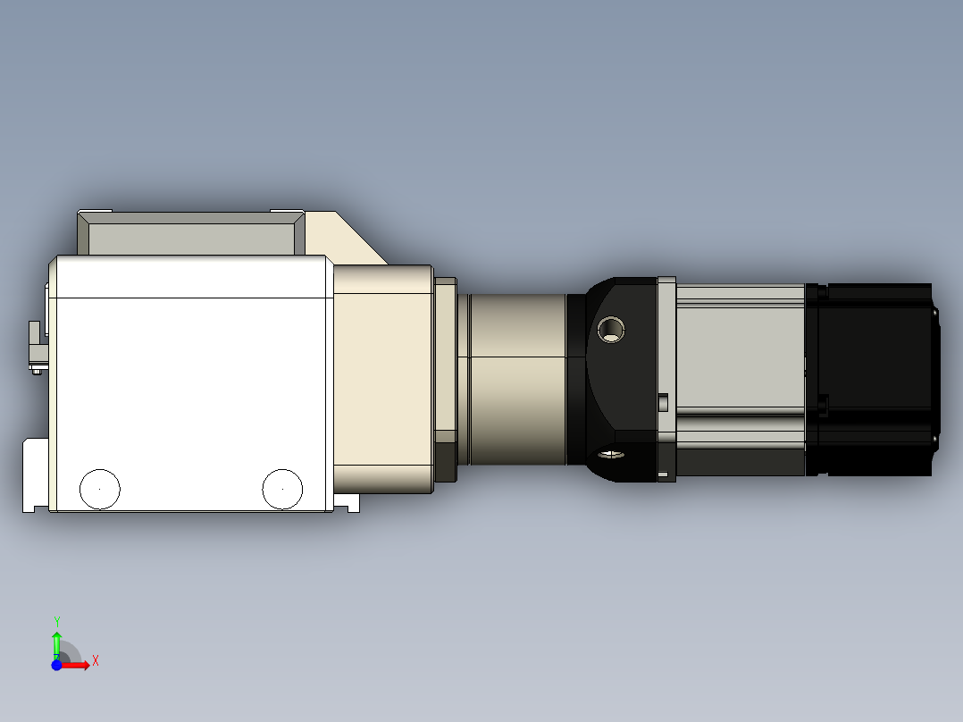 同步带滑台-欧规B8H-L176-S1000-L-ZP40-D3-N5前视图