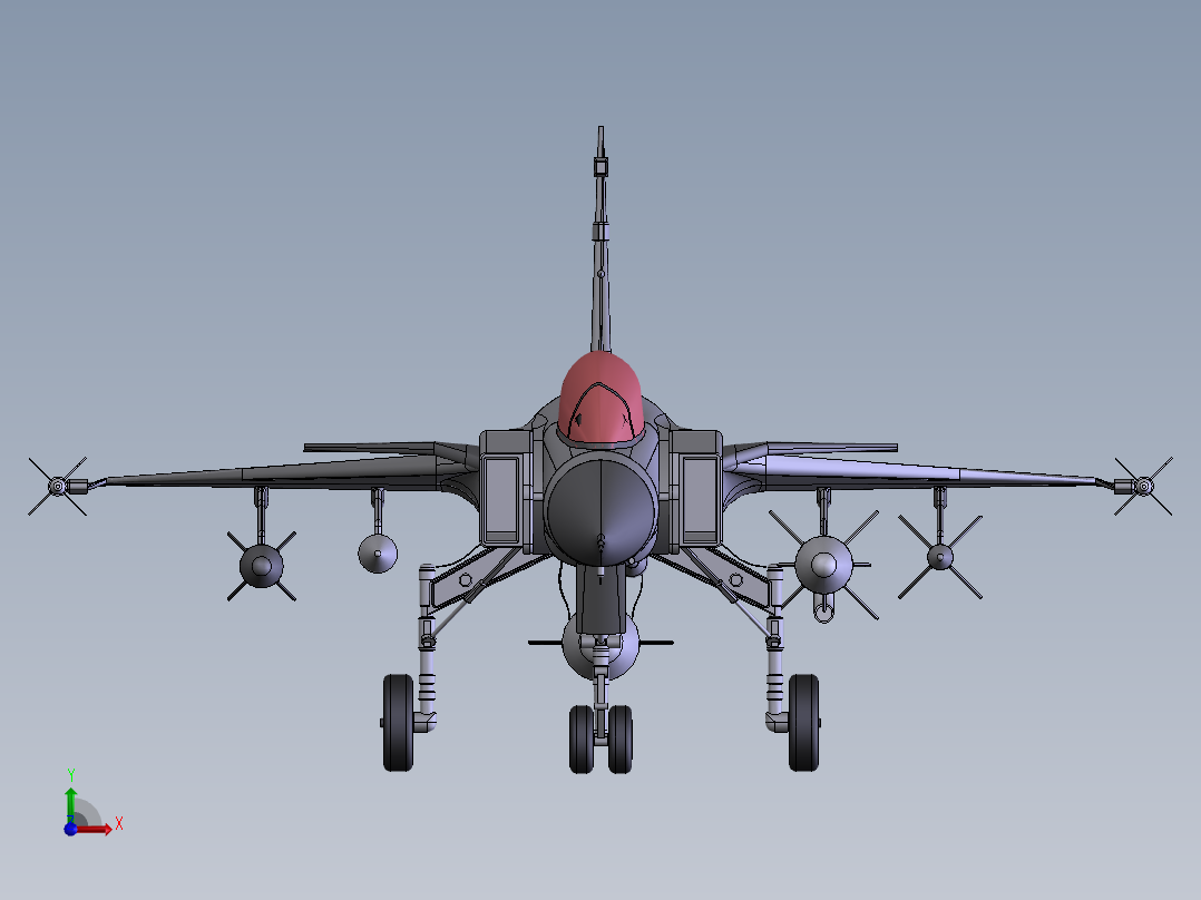 飞机1 (12)前视图