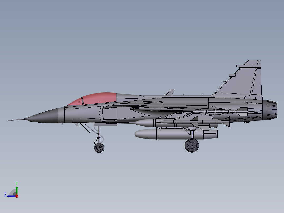 飞机1 (12)右视图