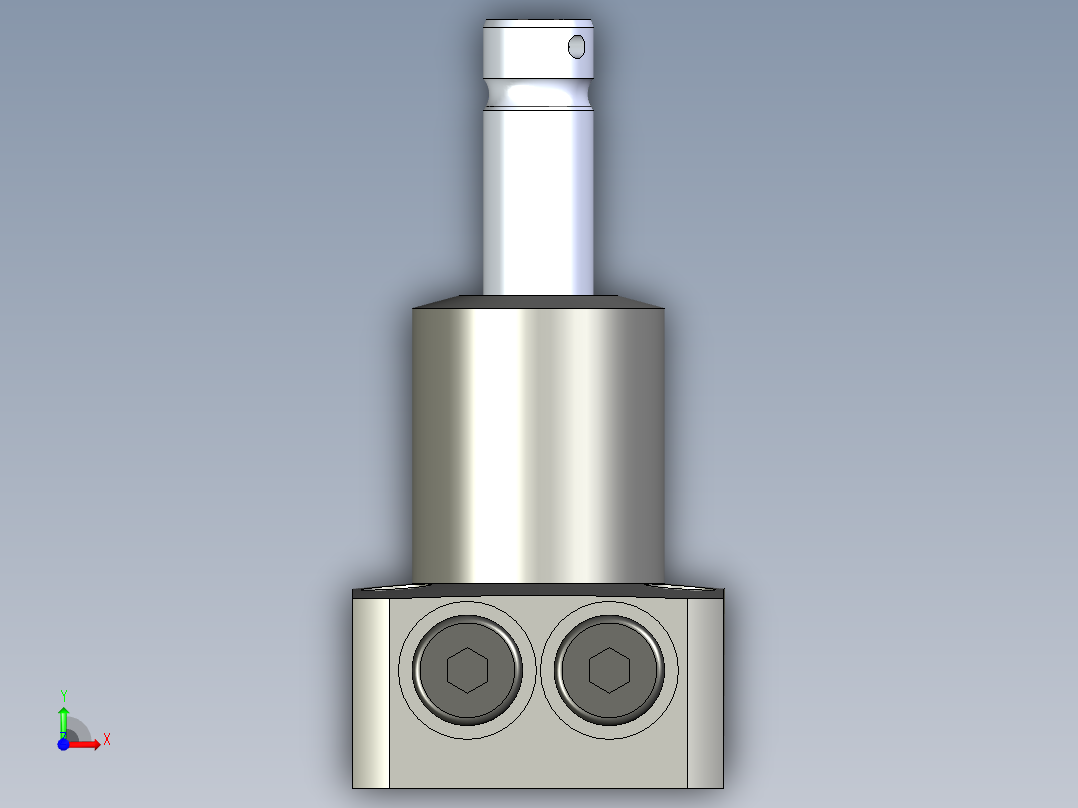KOSMEKTLB0401-2CL多系列多零件图纸模型前视图