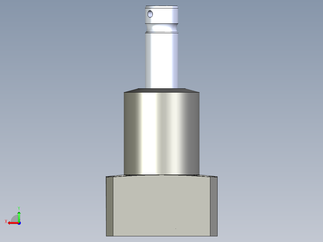 KOSMEKTLB0401-2CL多系列多零件图纸模型后视图
