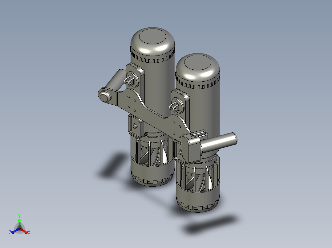 电池动力水下摩托车双推力动力