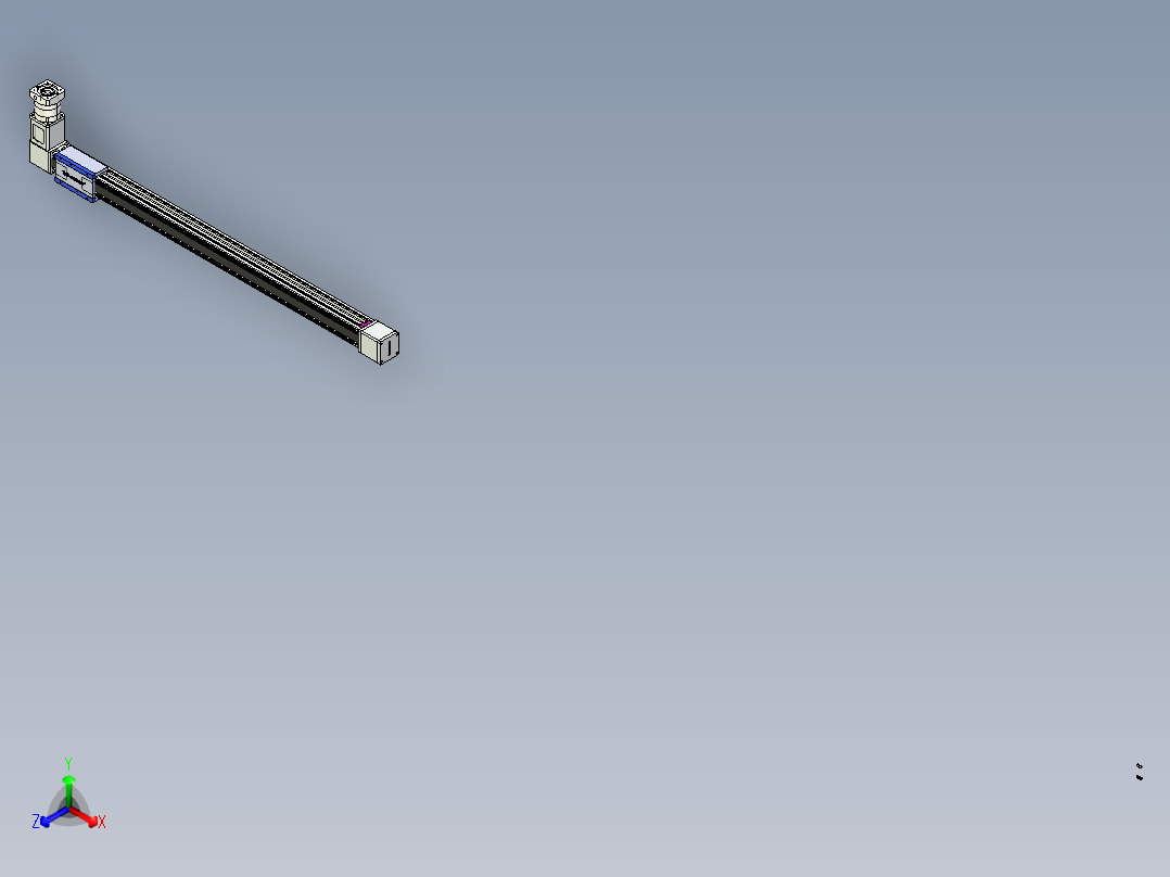 威洛博LB.GB同步带传动--欧规系列GB8-L192-S1250-BR-P75-K正等轴测图