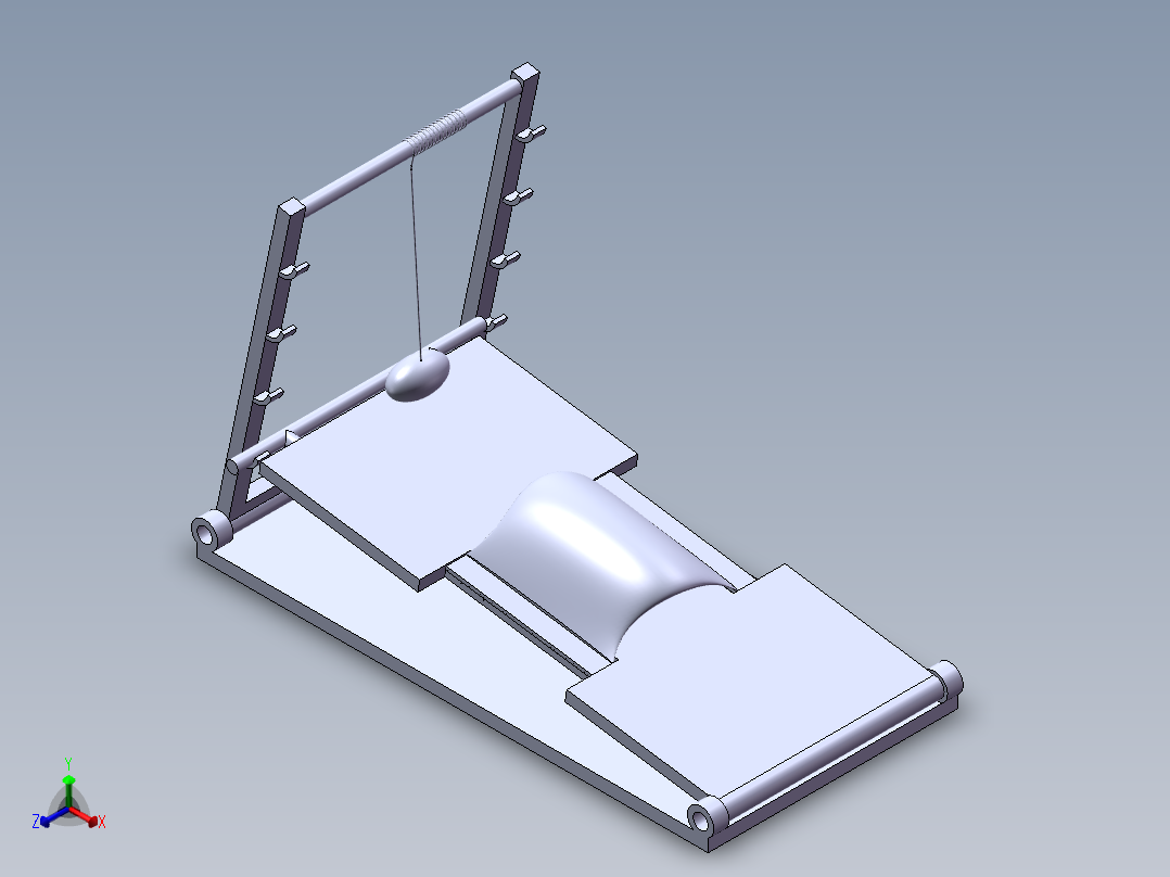 握力器正等轴测图