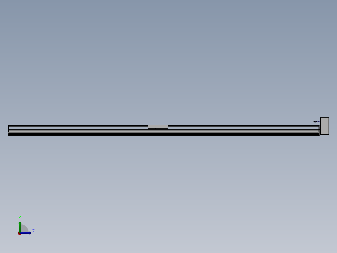 精密模组MT220-L150-3200-LU-M75-C4左视图