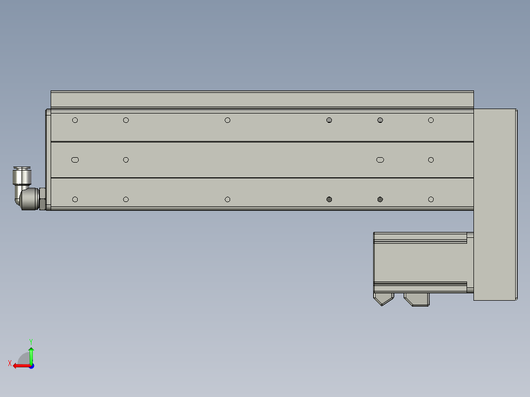 威洛博VC10-S200-BL-P40后视图