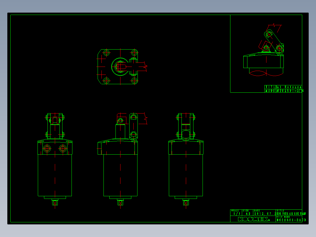 KOSMEKWCE2501-2ACD多系列多零件图纸模型多系列多零件图纸模型