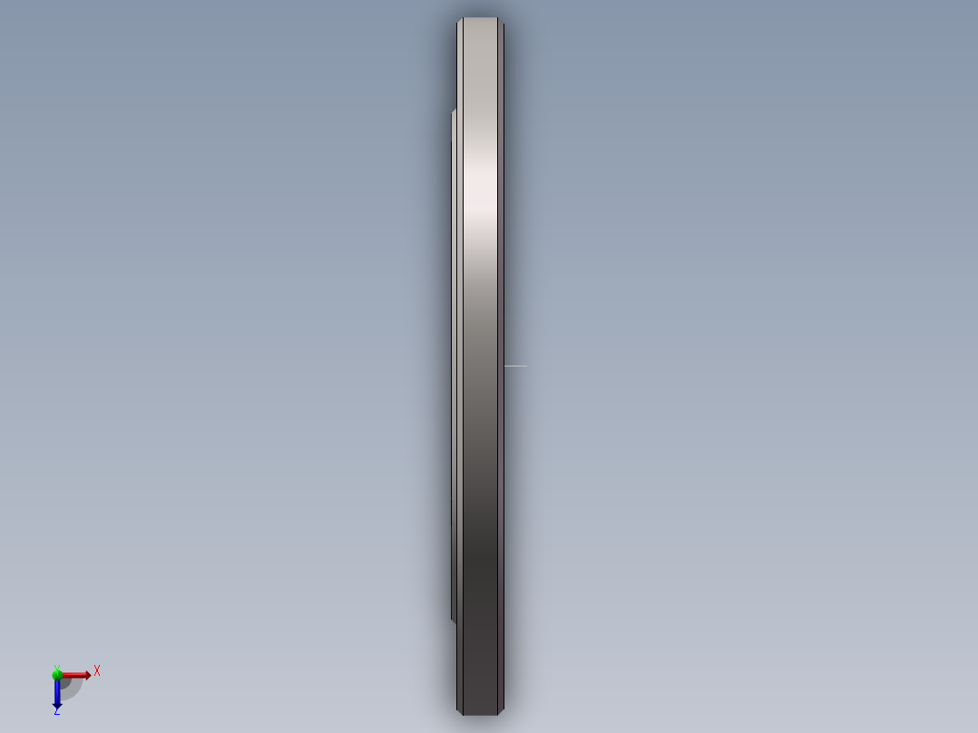 DN125不锈钢法兰 俯视图