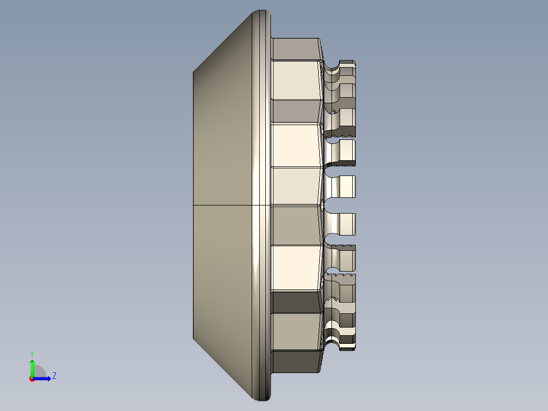 021-杜卡迪1908后轮配件左视图