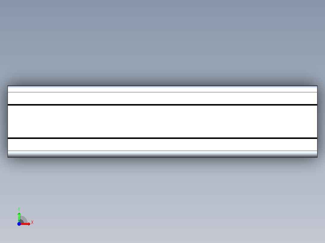 同步带滑台-半封闭B13H-L45-S200-LU-P40-D3前视图