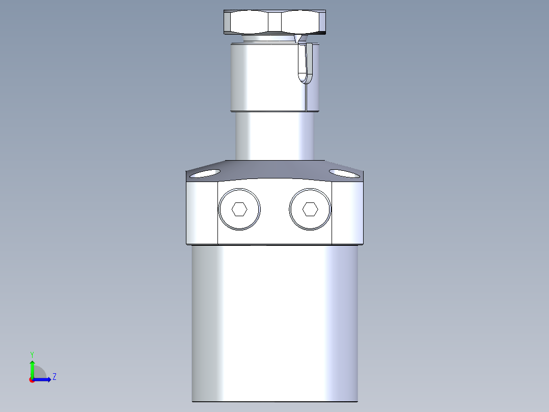 KOSMEKLHA0750-CR-Y45多系列多零件图纸模型左视图