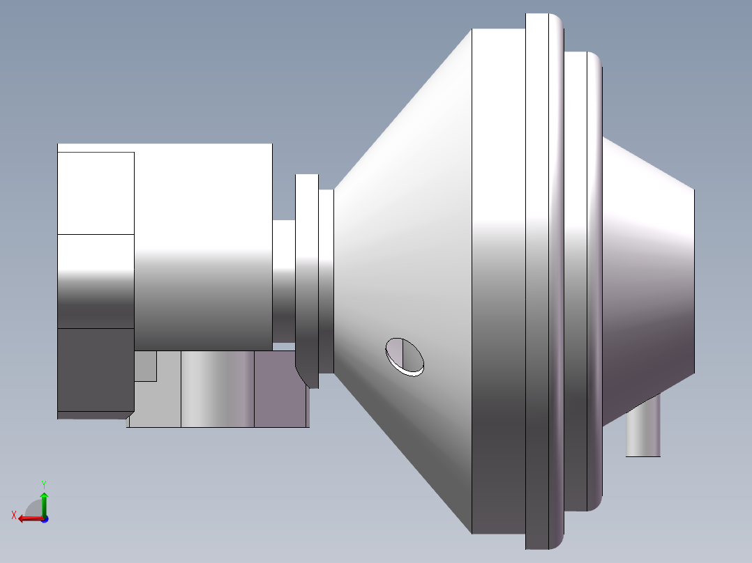 EGR阀三维模型==569328==15后视图