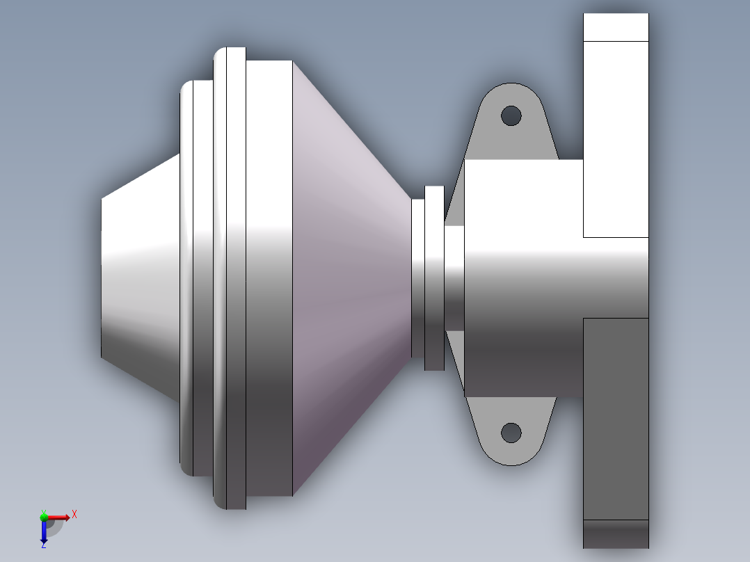 EGR阀三维模型==569328==15俯视图