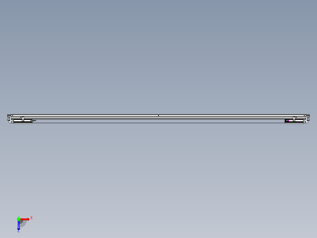 威洛博VL系列3d模型模组2VL17E2Y-S2450俯视图